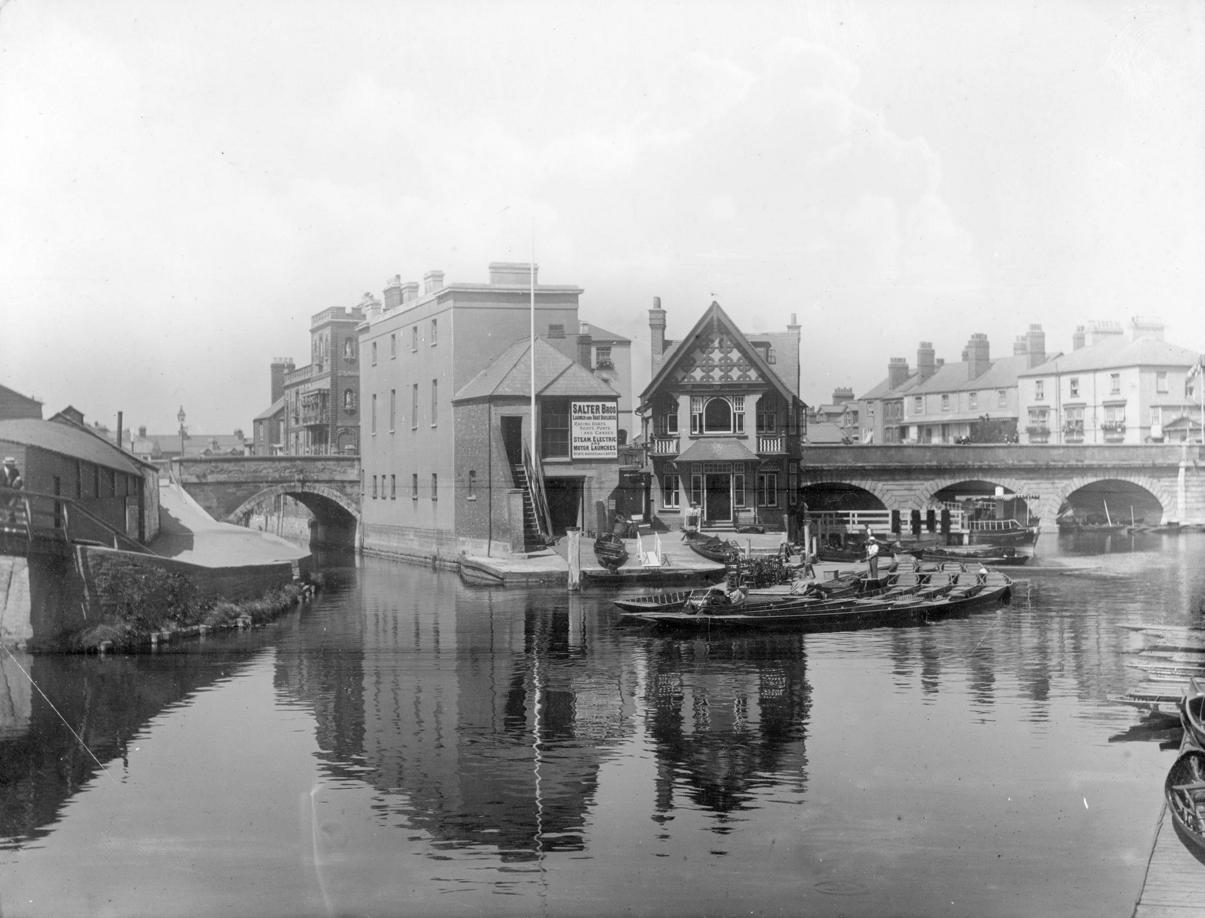 [Folly Bridge Island, Salter's offices]
